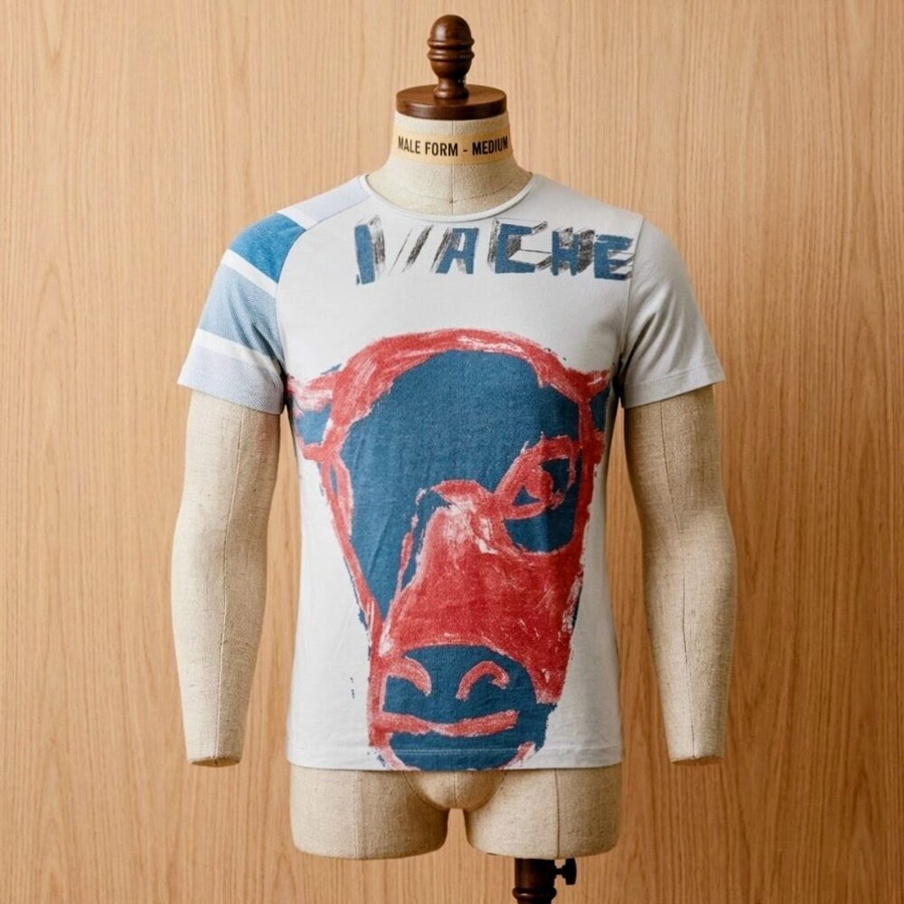 Custo Barcelona - Summer TShirt with Happy Cow (La Vache)